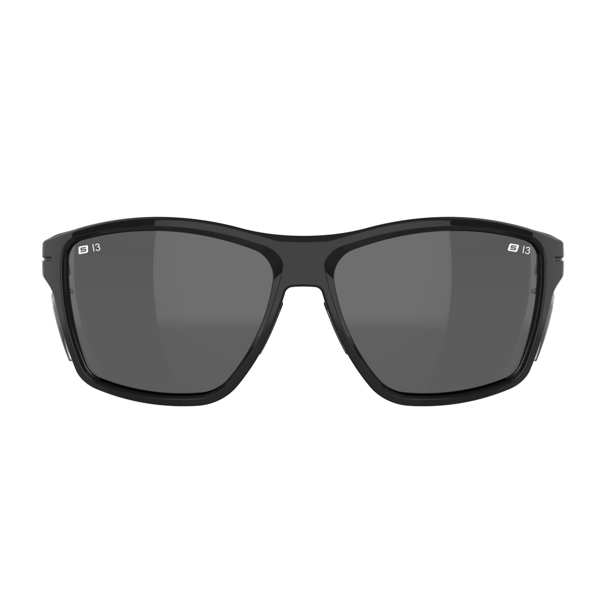 Ace Safety Glasses Black Frame Polarised Lens