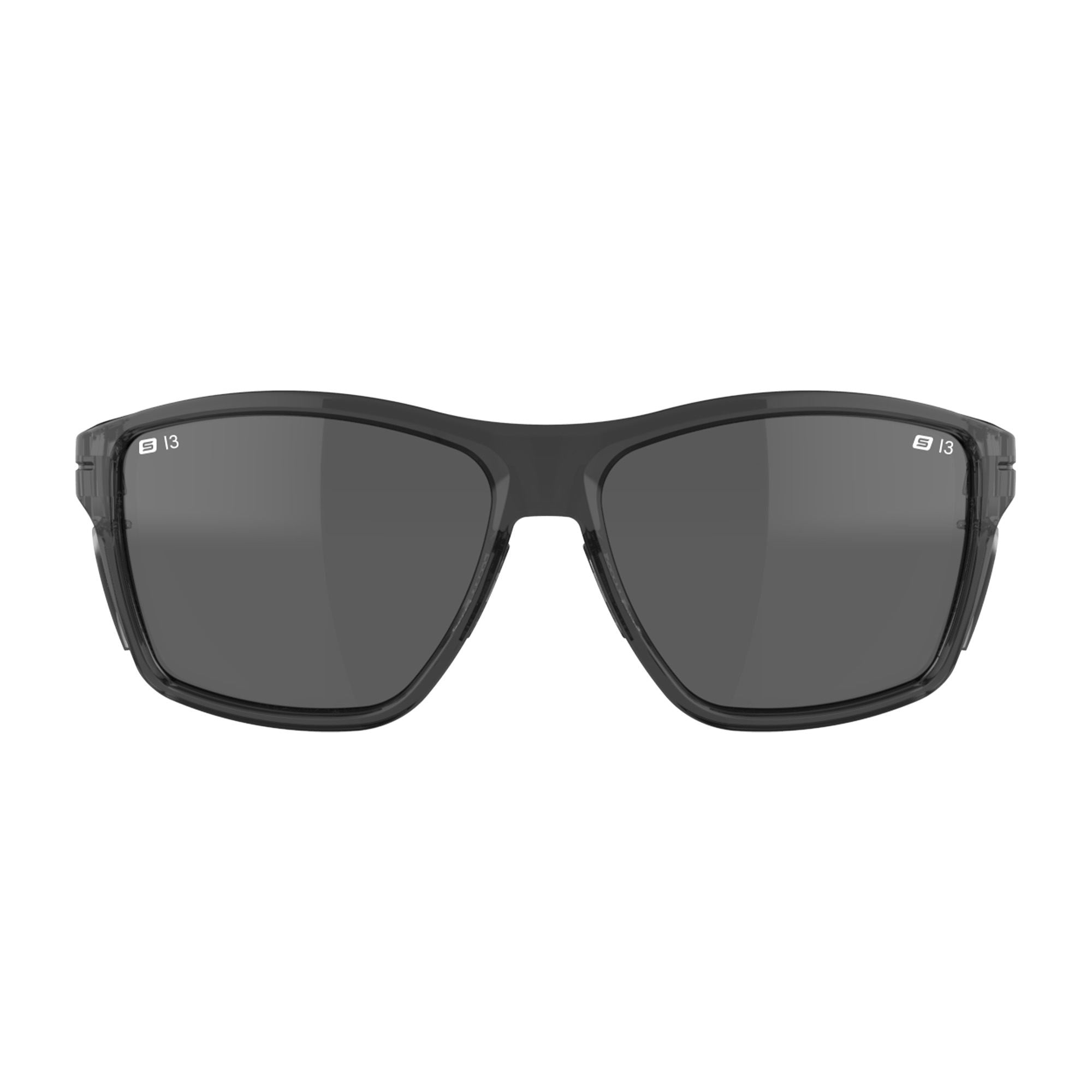 Ace Safety Glasses Black Frame Polarised Lens