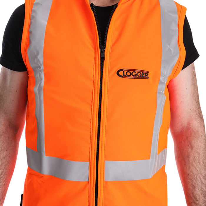 Clogger Chainsaw Protective Vest - Day/Night Reflective
