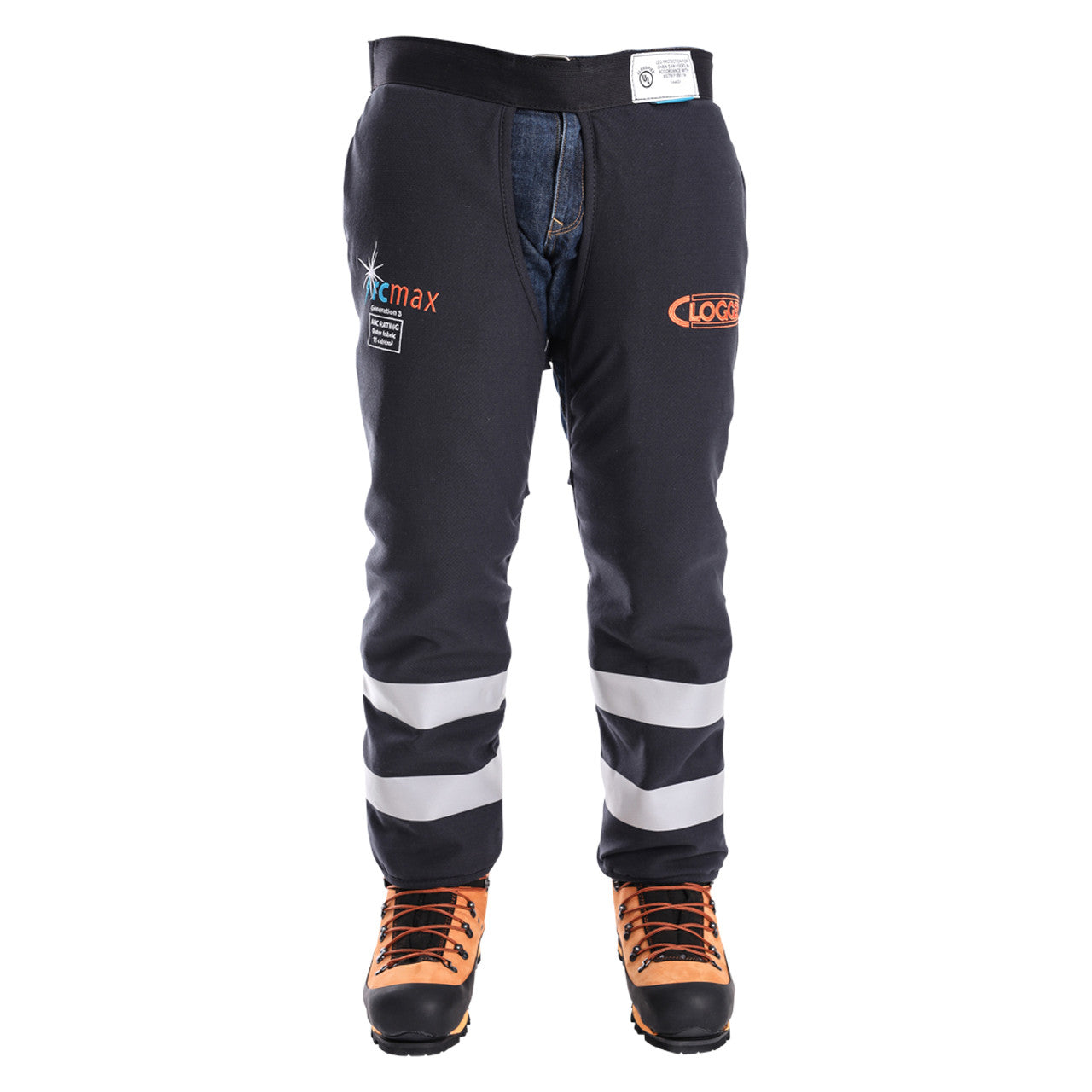 Clogger Arcmax Gen3 Arc Rated Fire Resistant Chainsaw Chaps with 360 Calf Wrap