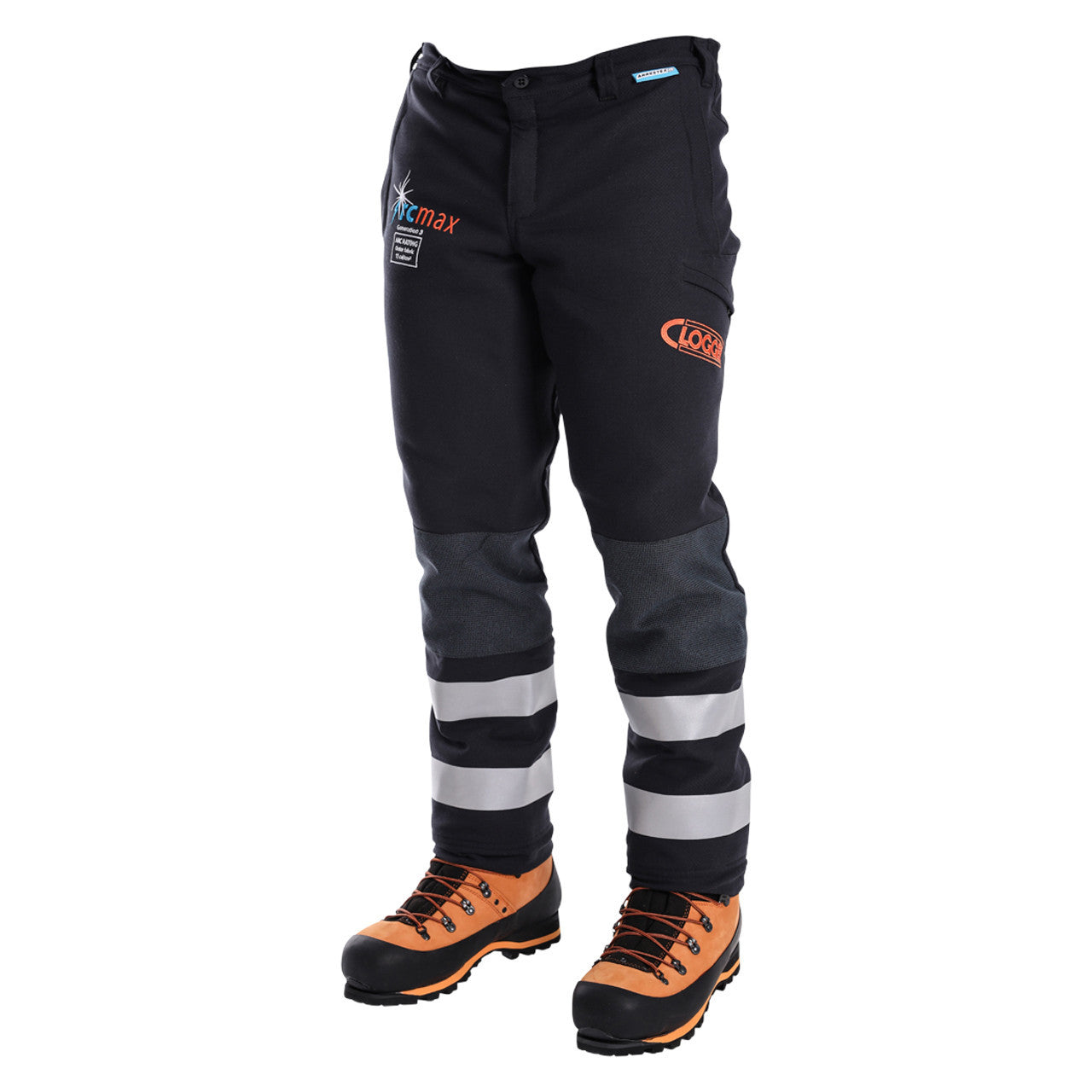 Clogger Arcmax Gen3 Arc Rated Fire Resistant Premium Women's Chainsaw Pants with 360 Calf Wrap