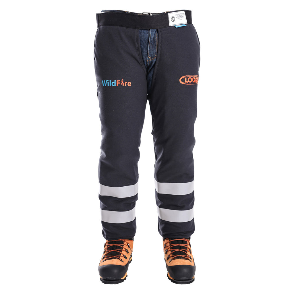 Clogger Wildfire Fire Resistant Chainsaw Chaps for Bushfire Crews
