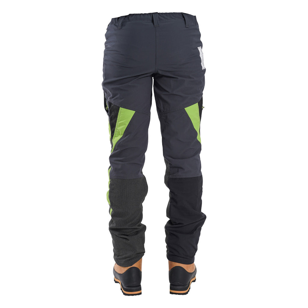 Clogger Zero Gen2 Light and Cool Men's Chainsaw Pants - Grey/Green