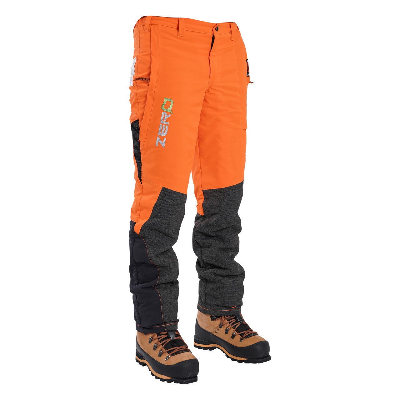 Clogger Zero Gen2 Light and Cool Men's Chainsaw Pants- Hi Vis Orange
