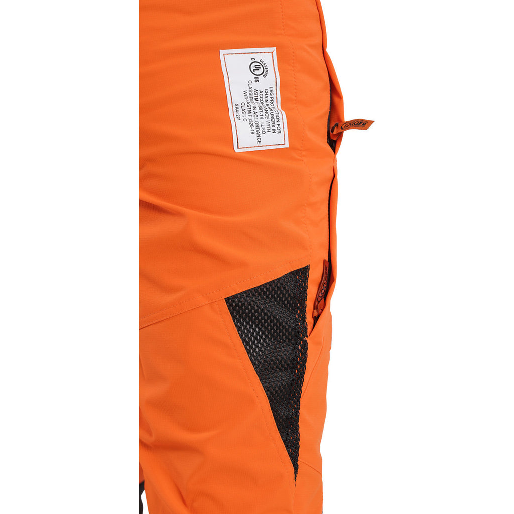 Clogger Zero Gen2 Light and Cool Men's Chainsaw Pants- Hi Vis Orange