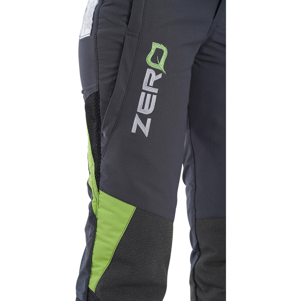 Clogger Zero Gen2 Light and Cool Women's Chainsaw Pants - Grey/Green