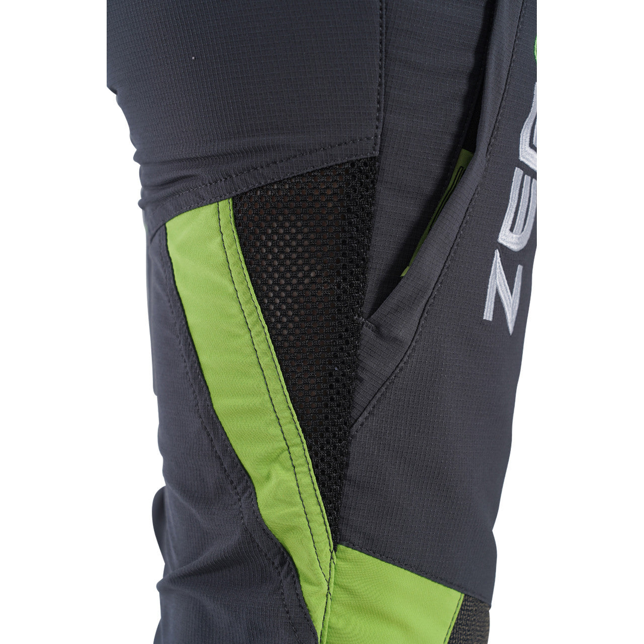 Clogger Zero Gen2 Light and Cool Women's Chainsaw Pants - Grey/Green