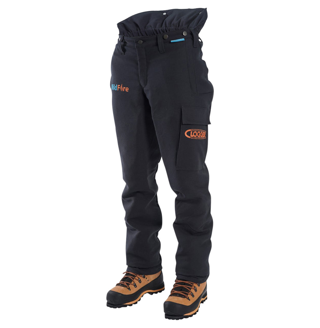 Clogger Wildfire Fire Resistant Women's Chainsaw Pants with Stretch for Bushfire Crews
