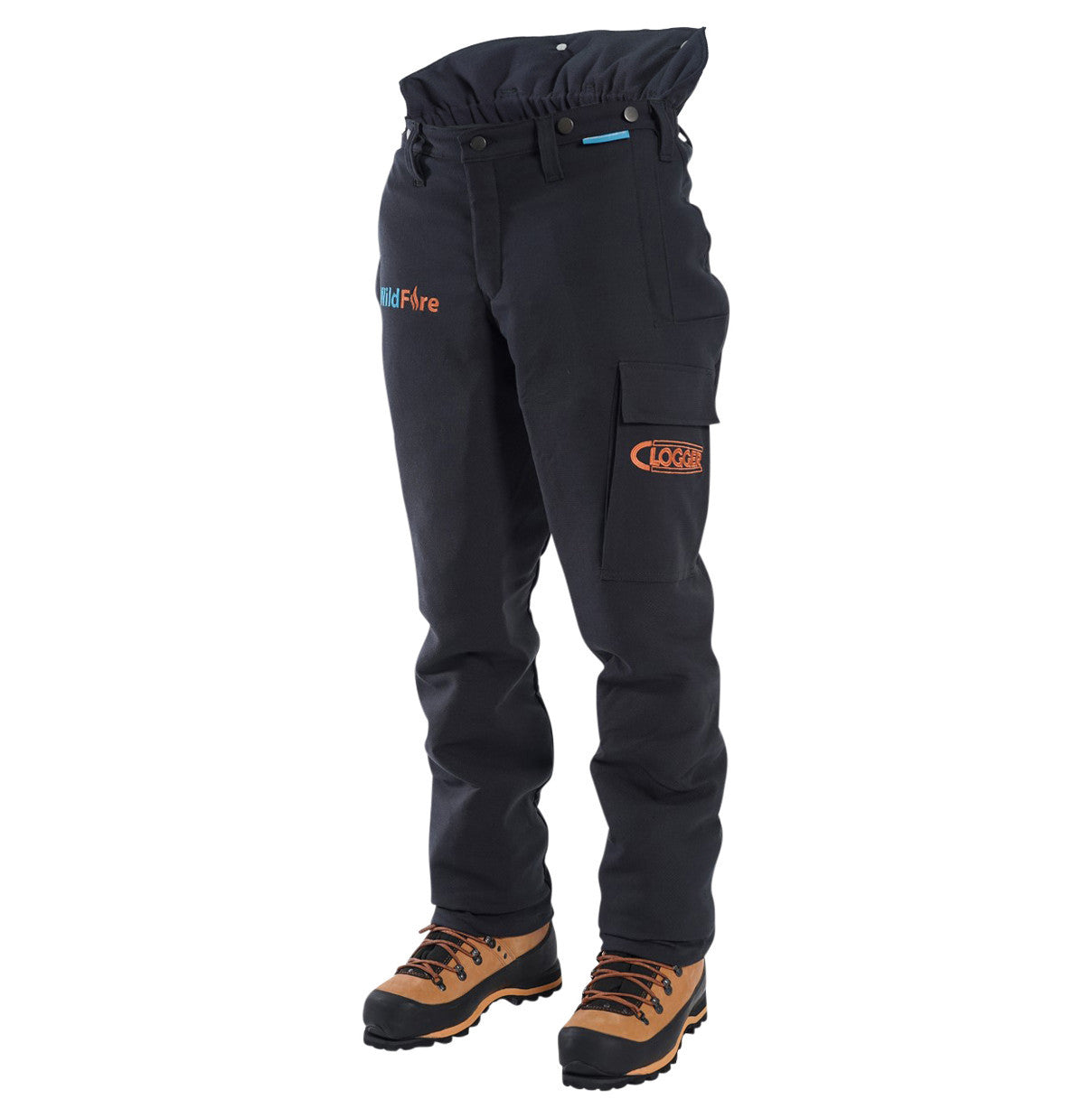 Clogger Wildfire Fire Resistant Men's Chainsaw Pants with Stretch for Bushfire Crews