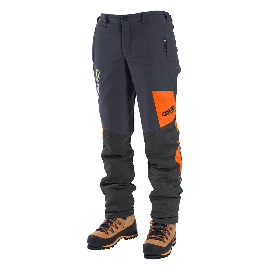 Clogger Zero Gen2 Light and Cool Men's Chainsaw Pants - Orange Flash (New Color)