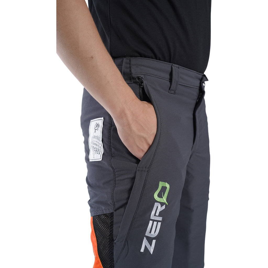 Clogger Zero Gen2 Light and Cool Men's Chainsaw Pants - Orange Flash (New Color)
