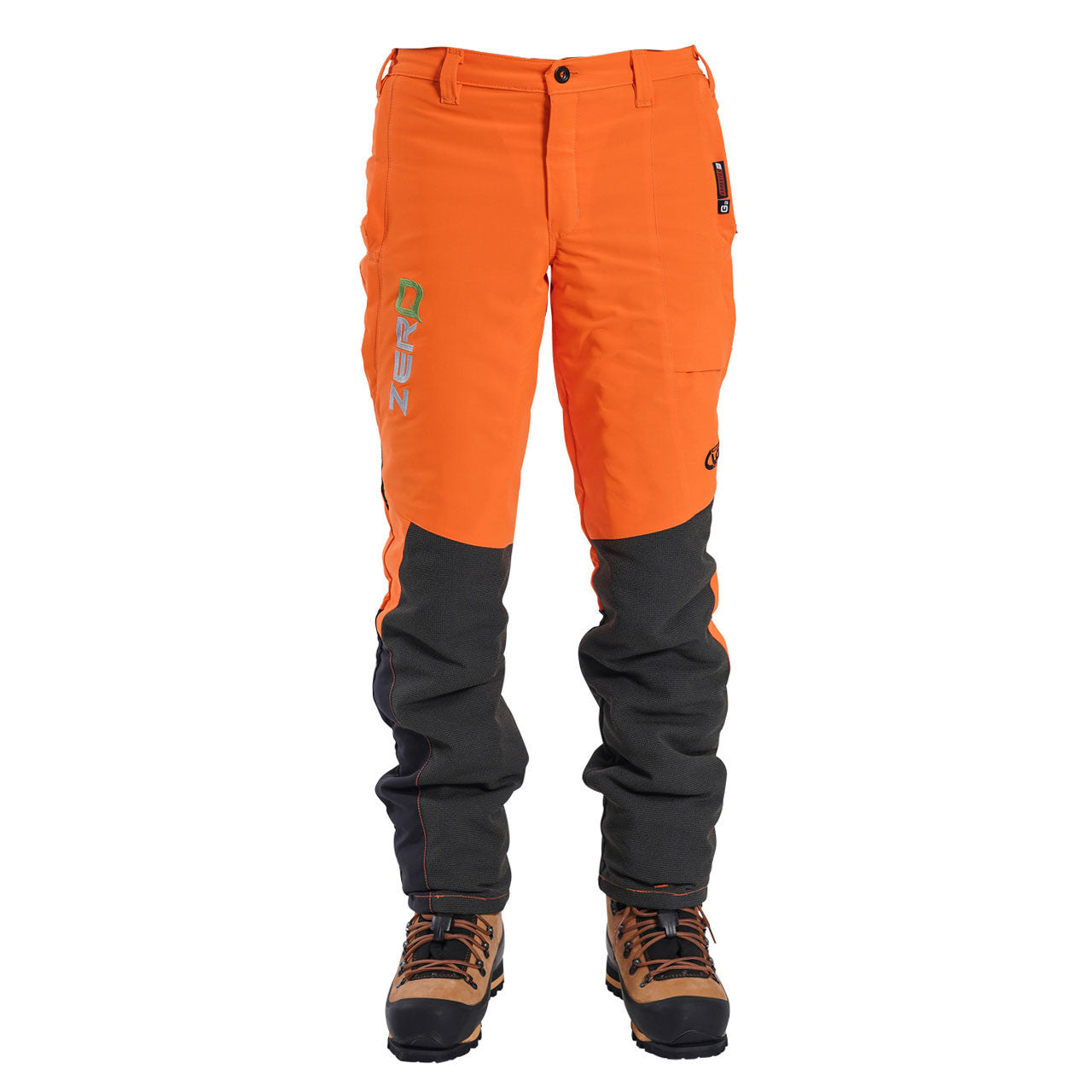 Clogger Zero Gen2 Light and Cool Men's Chainsaw Pants- Hi Vis Orange
