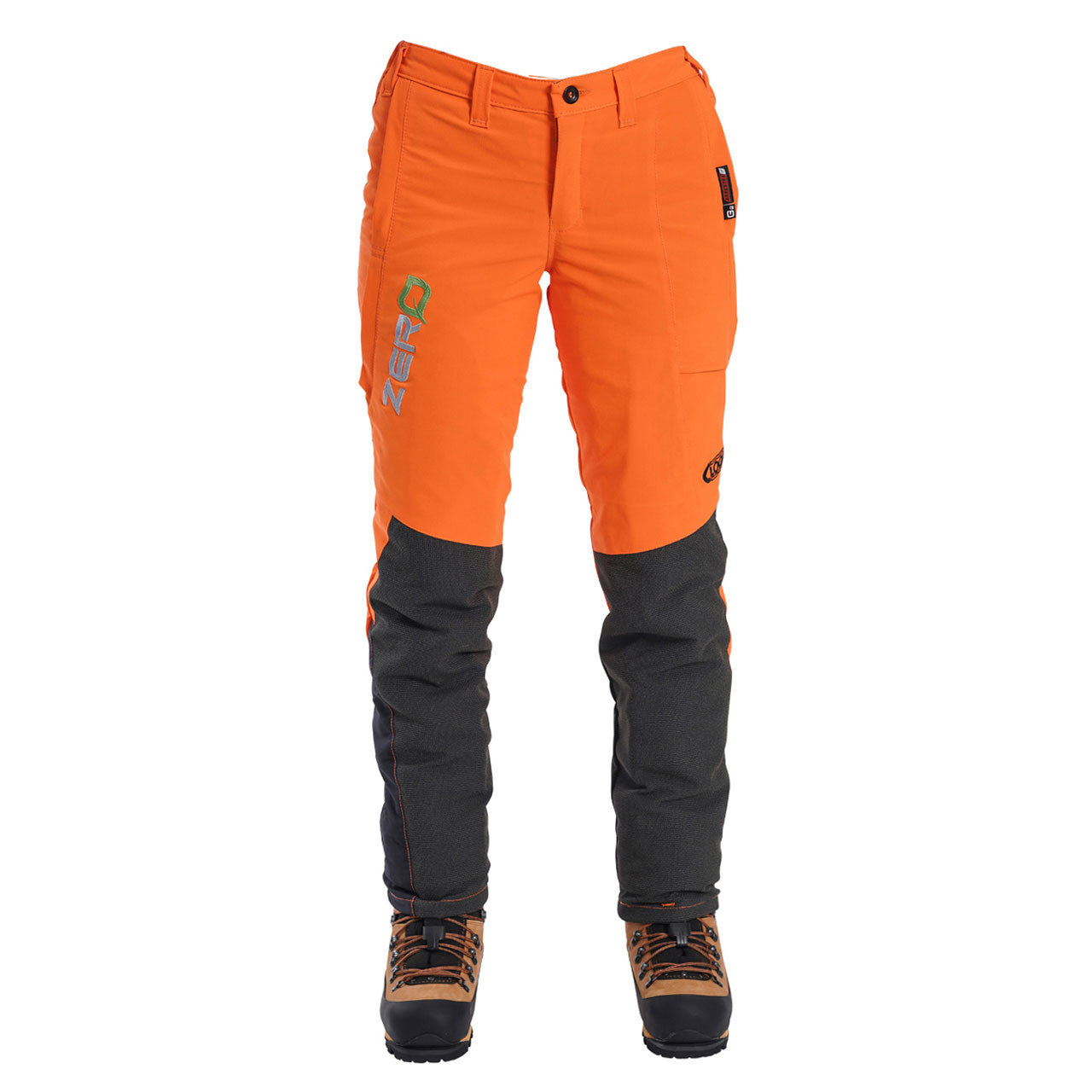 Clogger Zero Gen2 Light and Cool Women's Chainsaw Pants - Hi Vis Orange