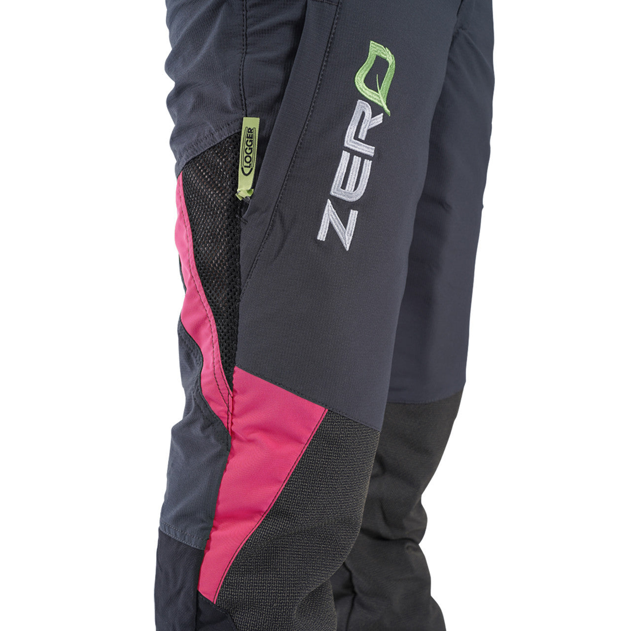 Clogger Zero Gen2 Light and Cool Women's Arborist Chainsaw Pants - Pink Flash Limited Edition