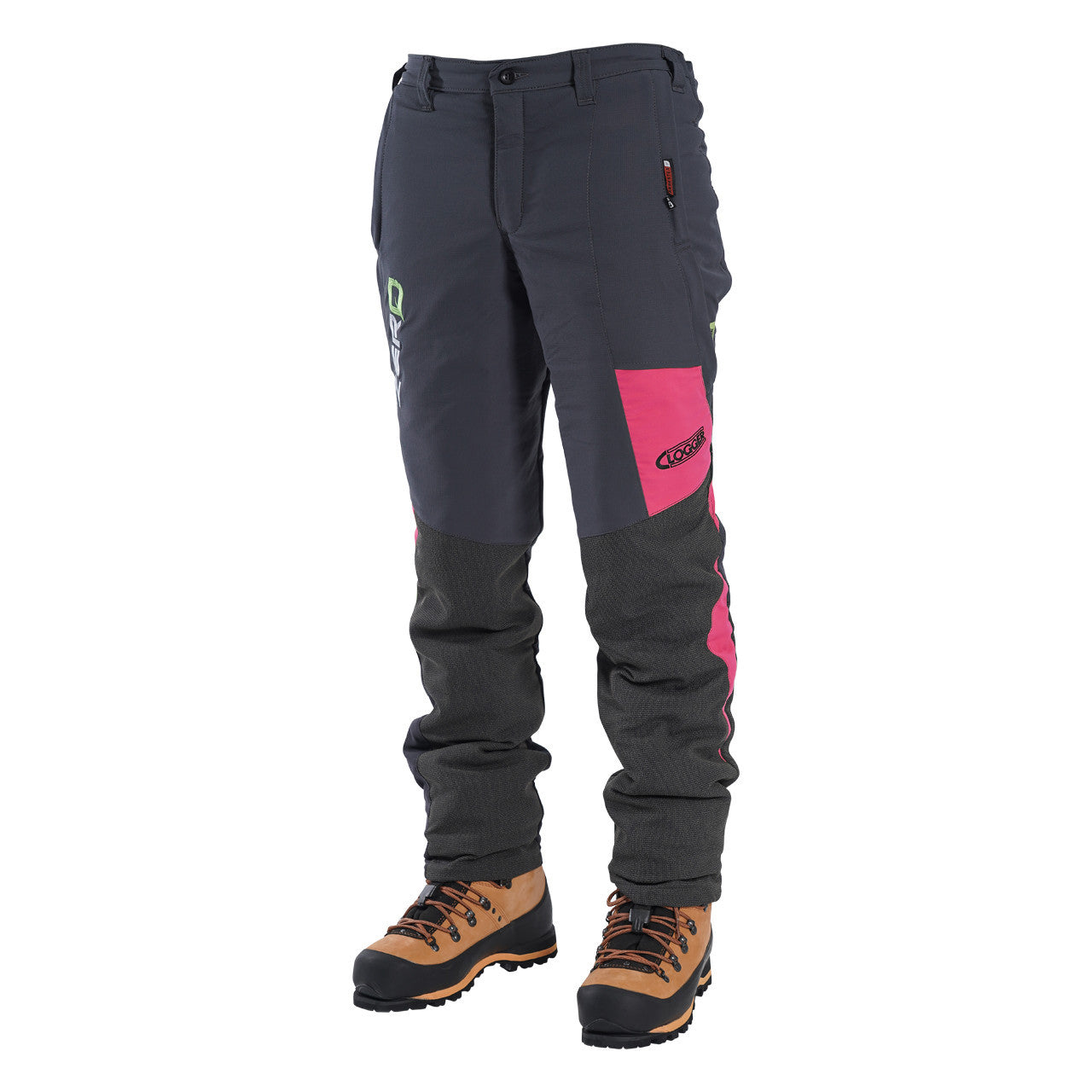 Clogger Zero Gen2 Light and Cool Women's Arborist Chainsaw Pants - Pink Flash Limited Edition