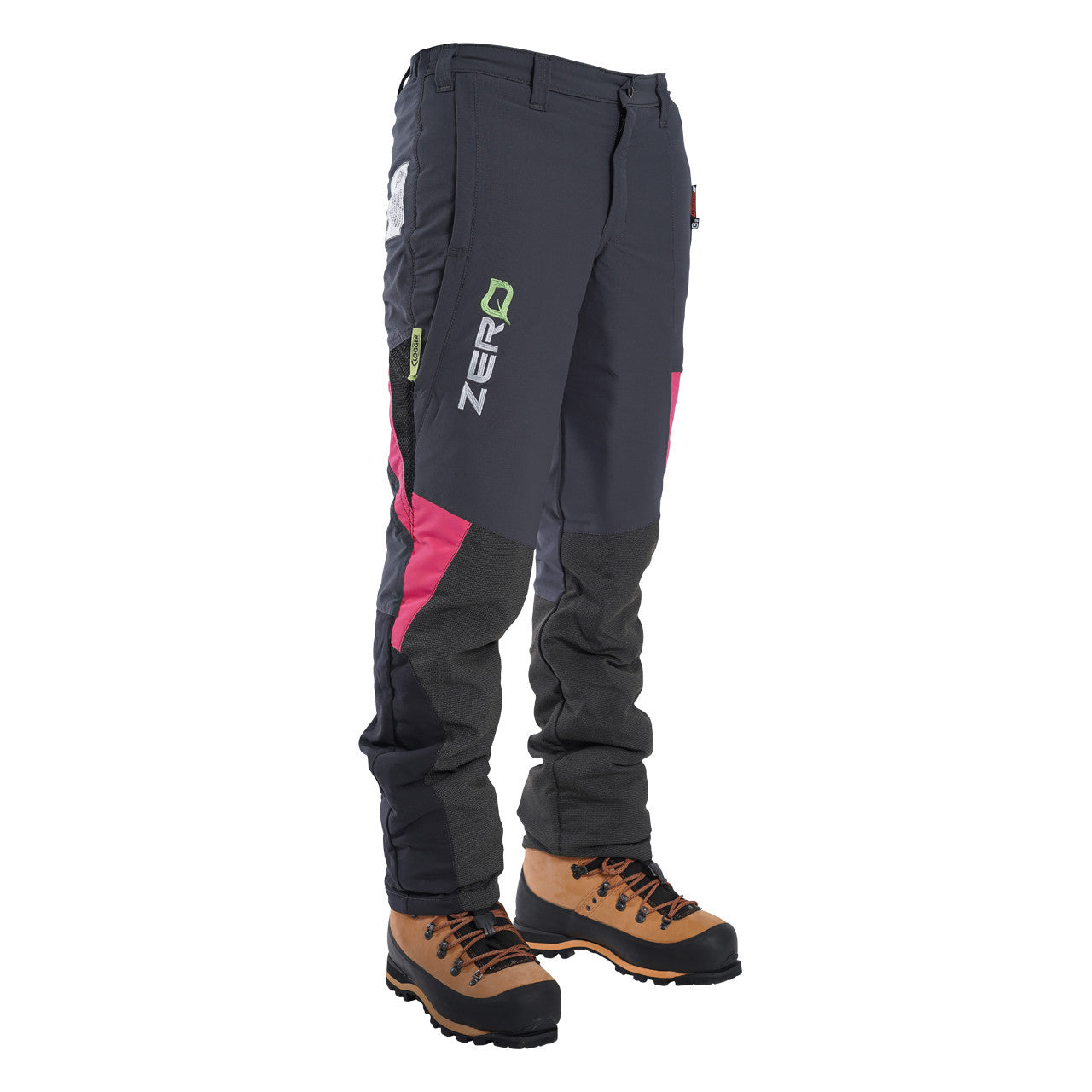 Clogger Zero Gen2 Light and Cool Women's Arborist Chainsaw Pants - Pink Flash Limited Edition
