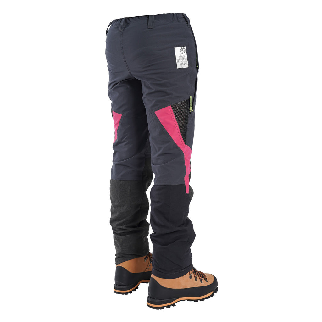 Clogger Zero Gen2 Light and Cool Women's Arborist Chainsaw Pants - Pink Flash Limited Edition
