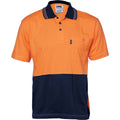 HiVis Cool-Breeze Cotton Jersey Polo Shirt with Under Arm Cotton Mesh - S/S