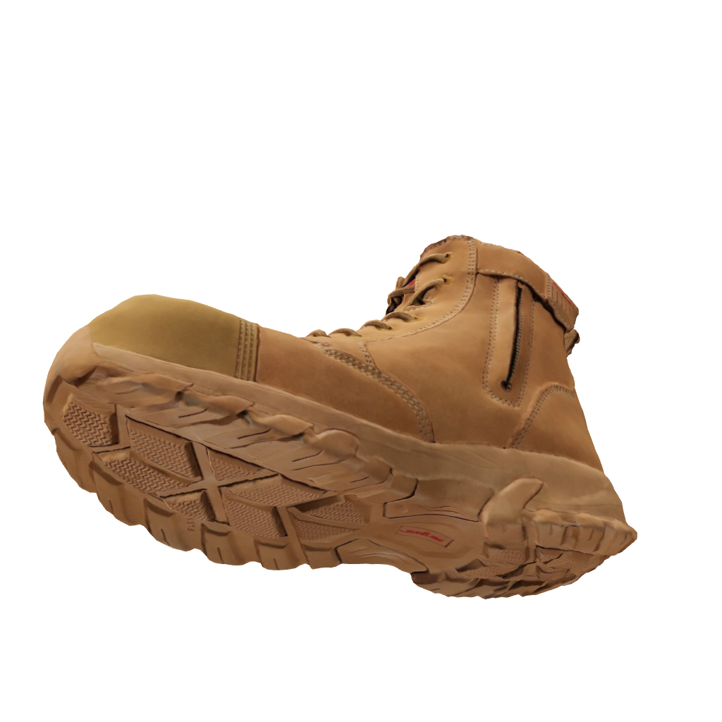 Ergonx Safety Boots Lace Up (Helium) All Tan