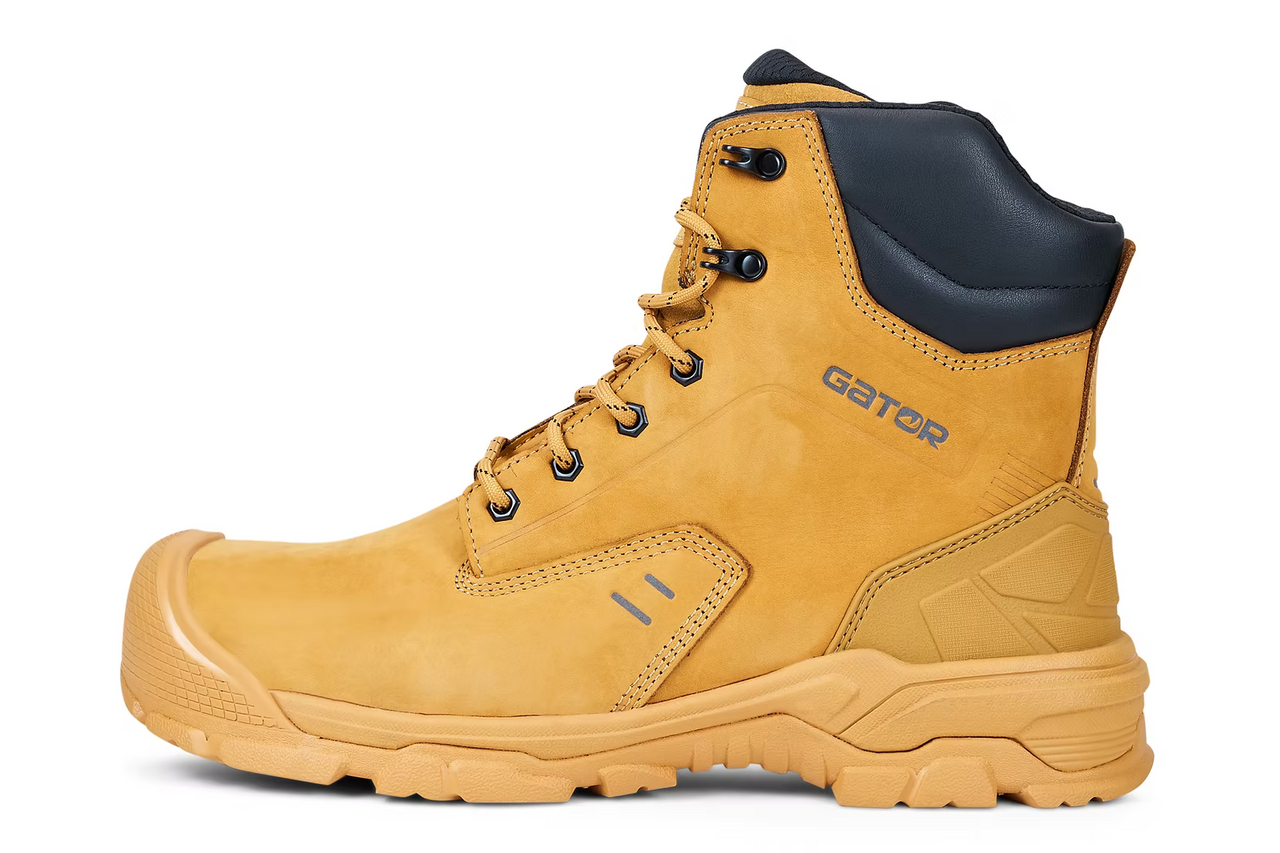 Gator Safety Aero Step Work Boots - Wheat
