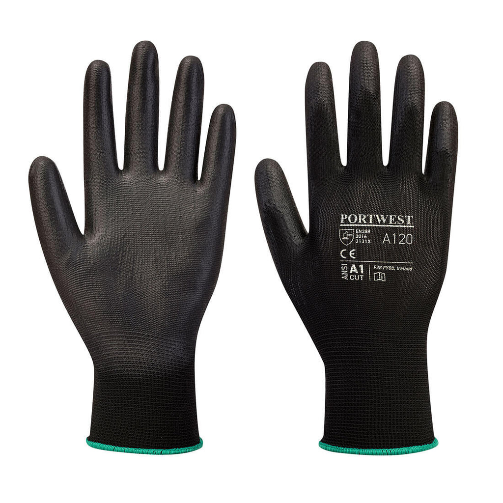 Portwest A120 PU Palm Glove – Pack of 12 Australia wide shipping