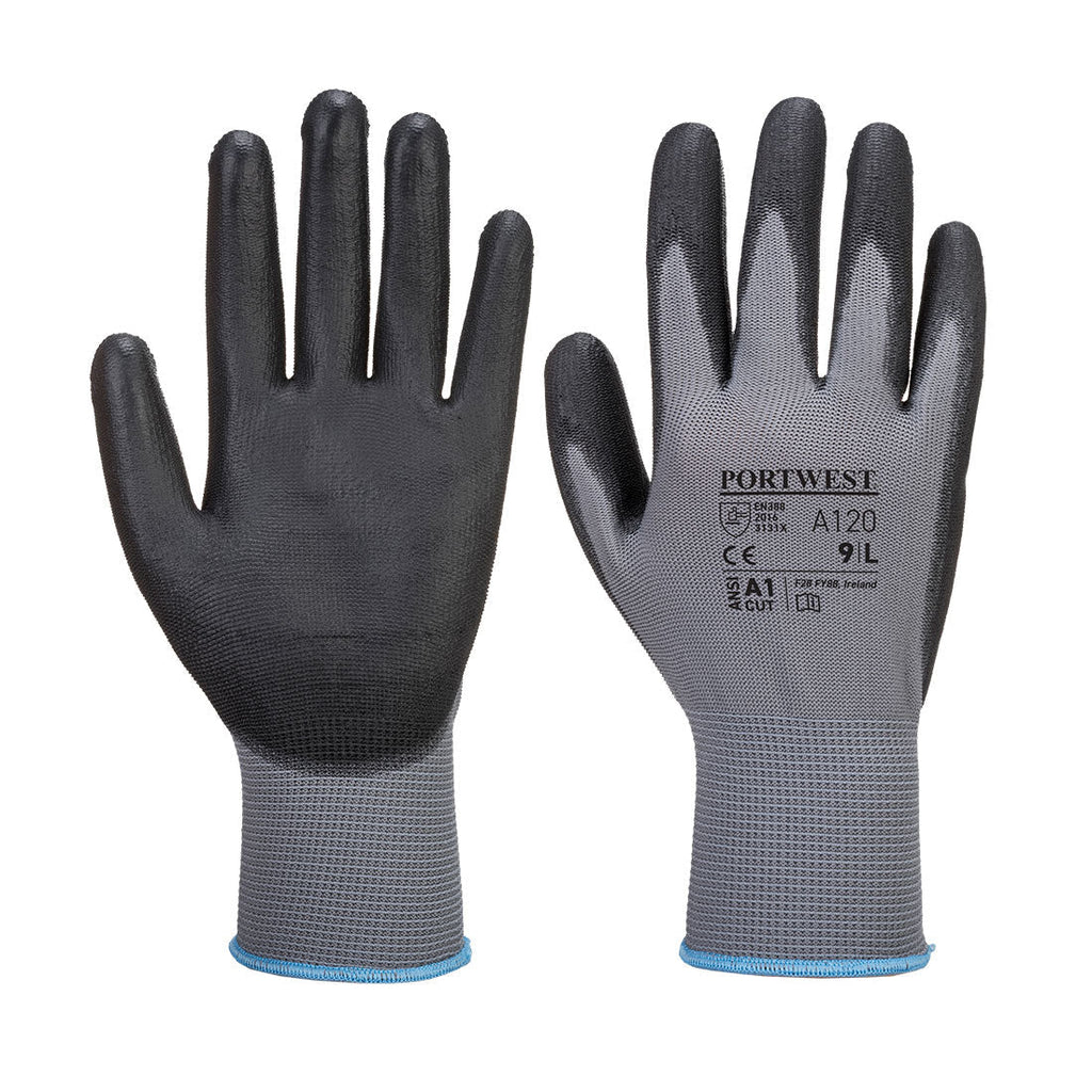 Portwest A120 PU Palm Glove – Pack of 12 Australia wide shipping