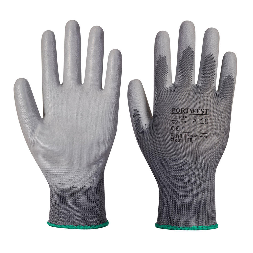 Portwest A120 PU Palm Glove – Pack of 12 Australia wide shipping