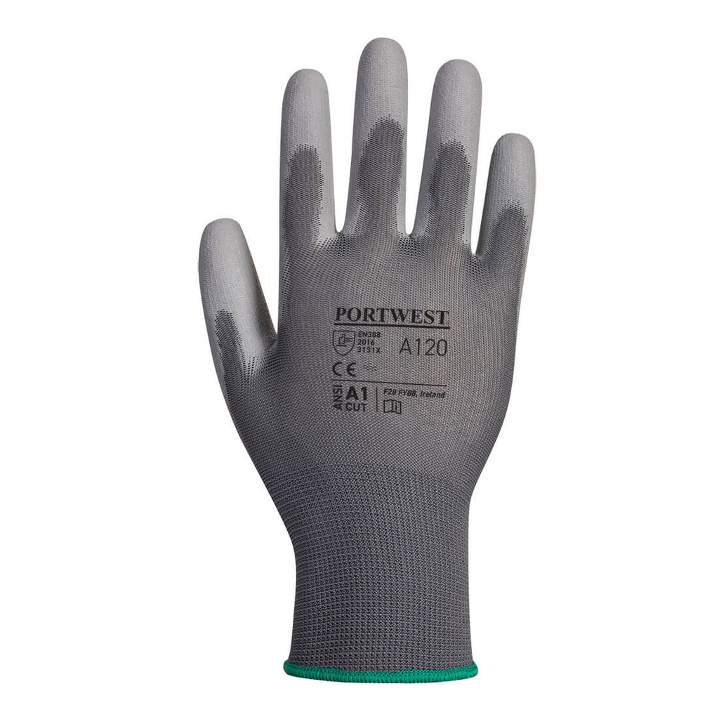 Portwest A120 PU Palm Glove – Pack of 12 Australia wide shipping