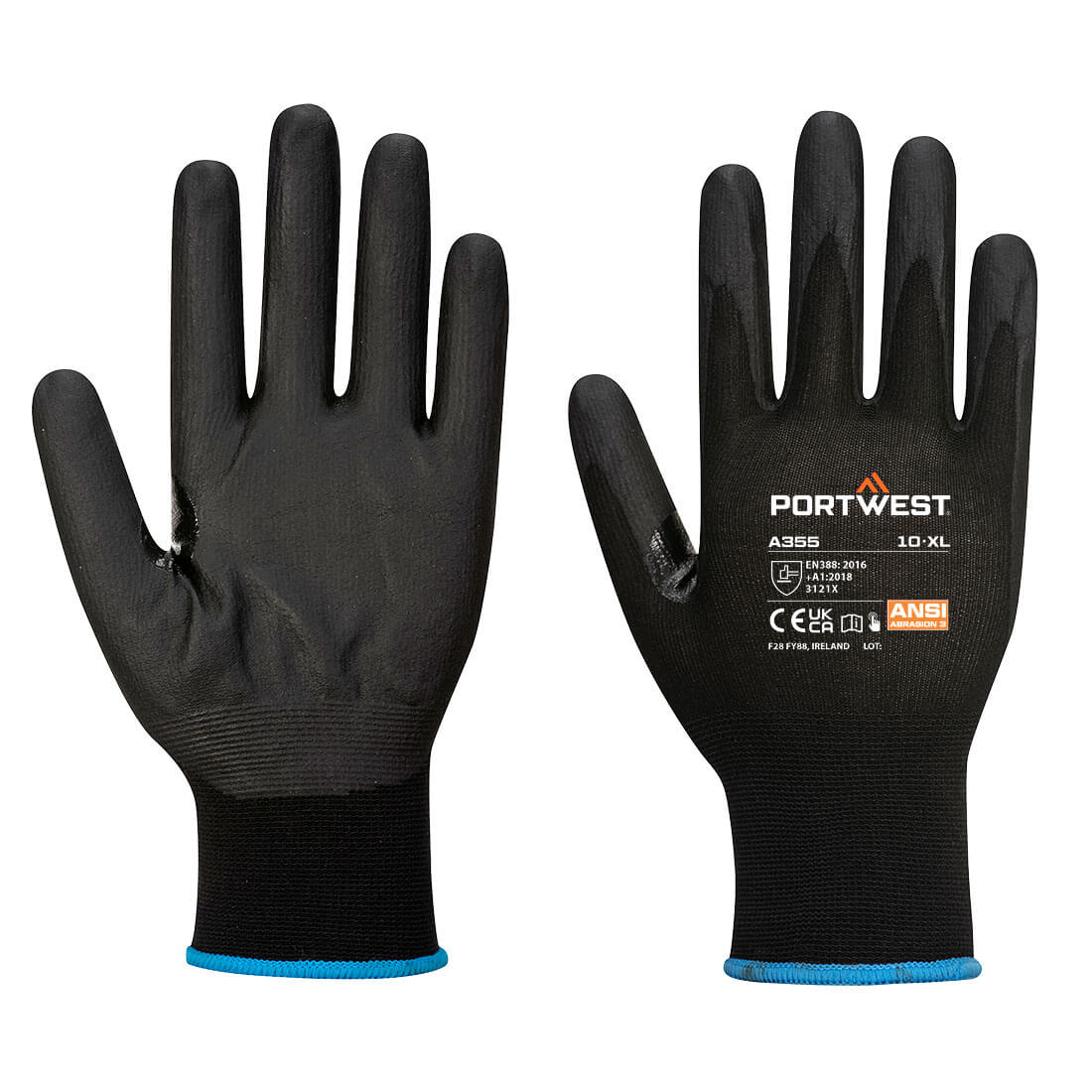A355 - Grip 15 Nitrile Foam Touchscreen Glove (Pk12)