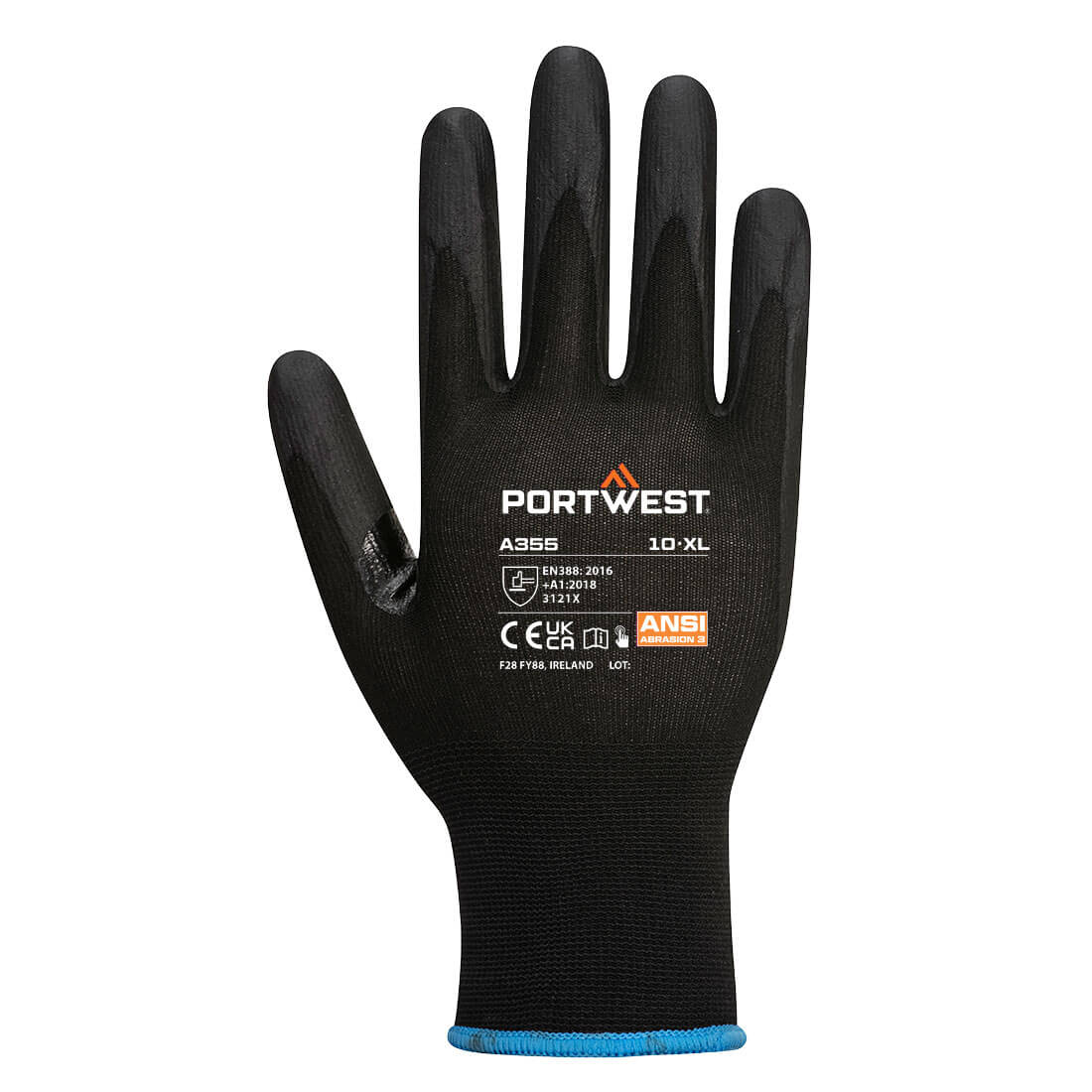 A355 - Grip 15 Nitrile Foam Touchscreen Glove (Pk12)