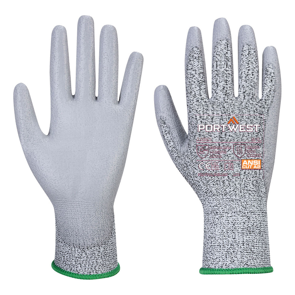 A620 - LR CUT PU Palm Glove