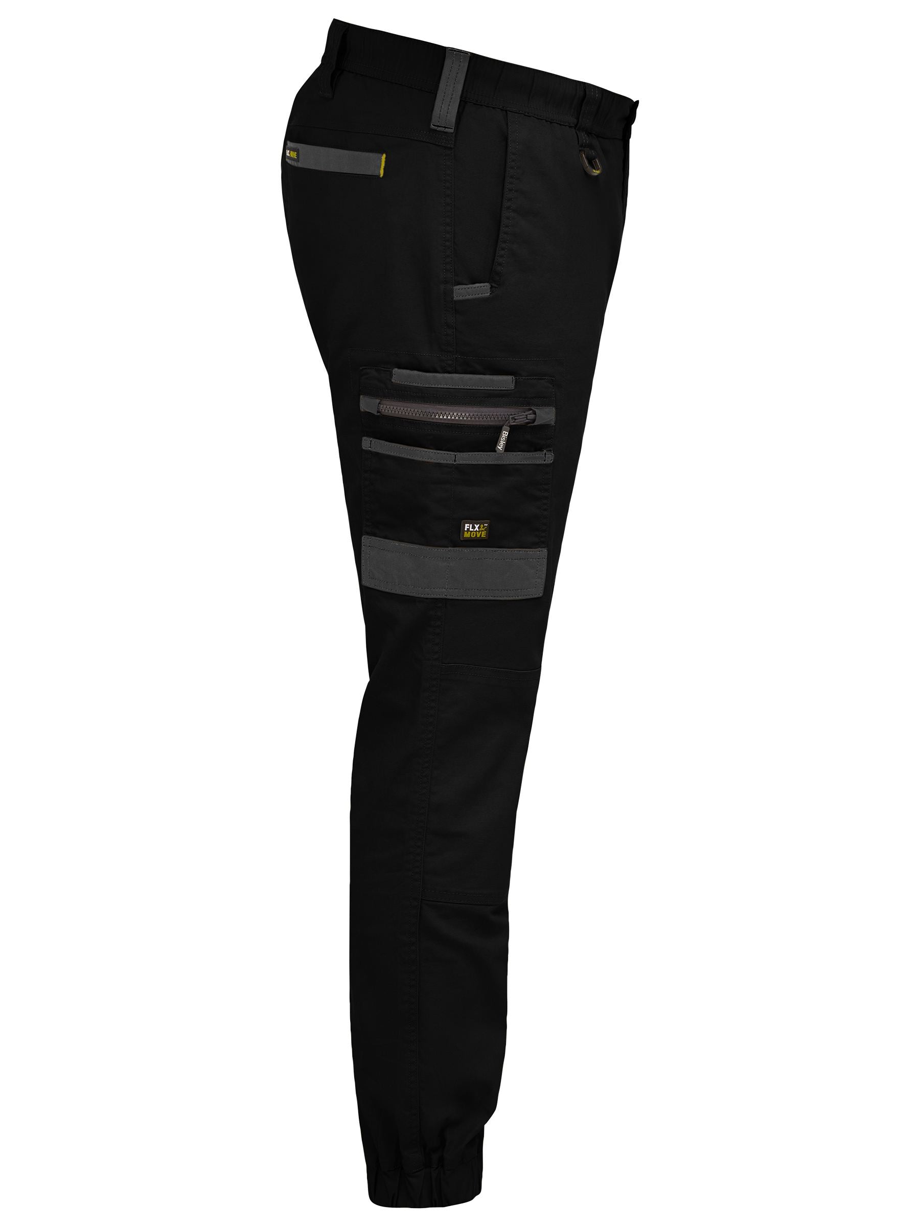 BPC6237 Bisley Flx & Move™ Elastic Waist Cargo Cuffed Pants