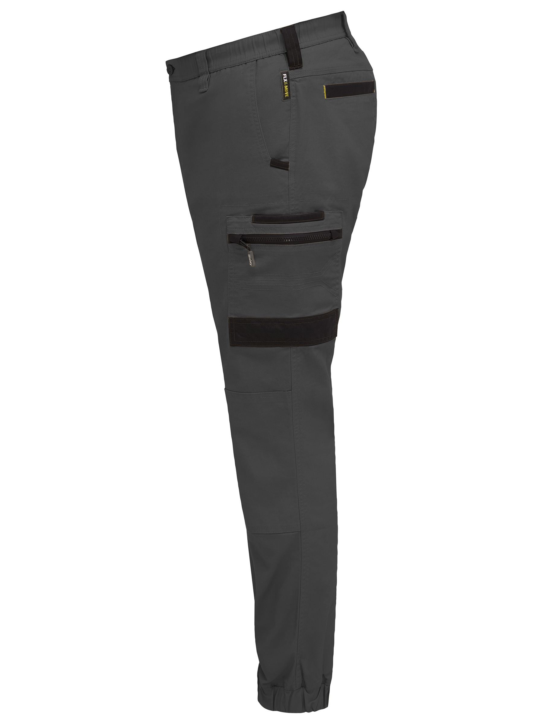 BPC6237 Bisley Flx & Move™ Elastic Waist Cargo Cuffed Pants