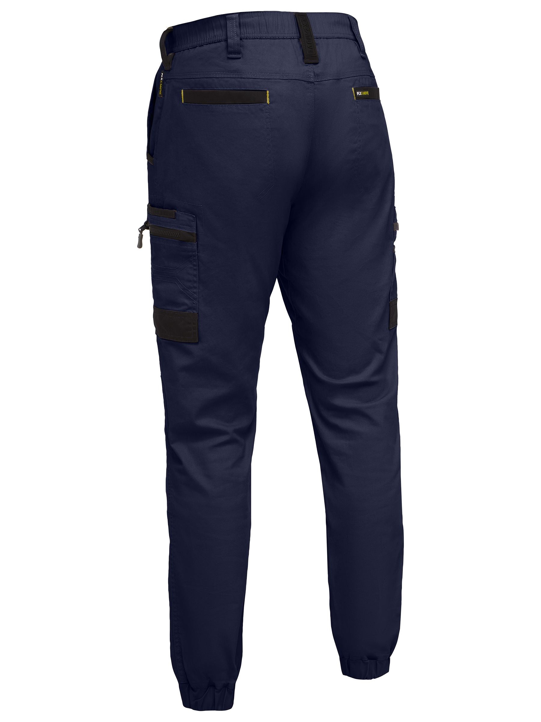 BPC6237 Bisley Flx & Move™ Elastic Waist Cargo Cuffed Pants
