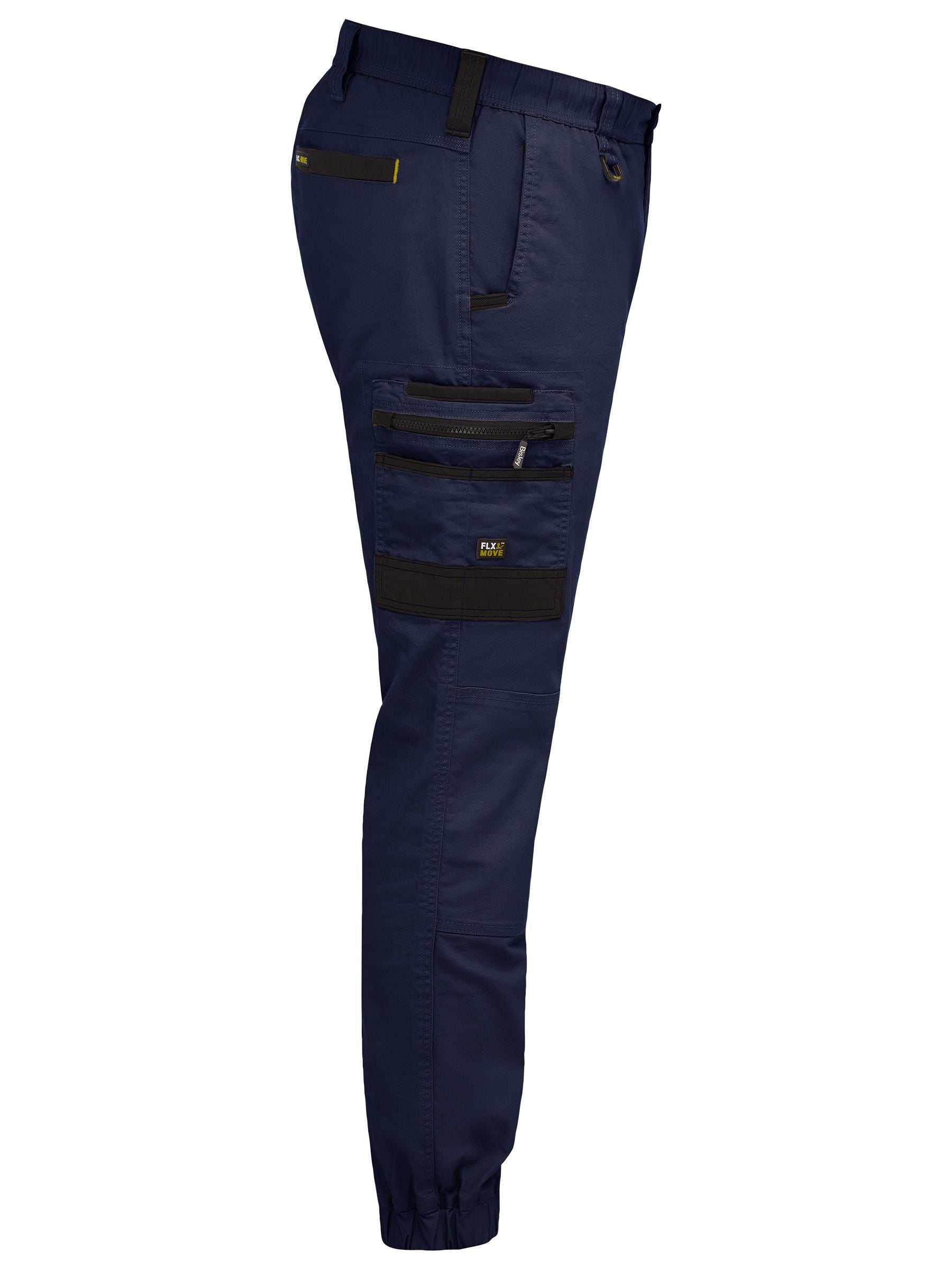 BPC6237 Bisley Flx & Move™ Elastic Waist Cargo Cuffed Pants