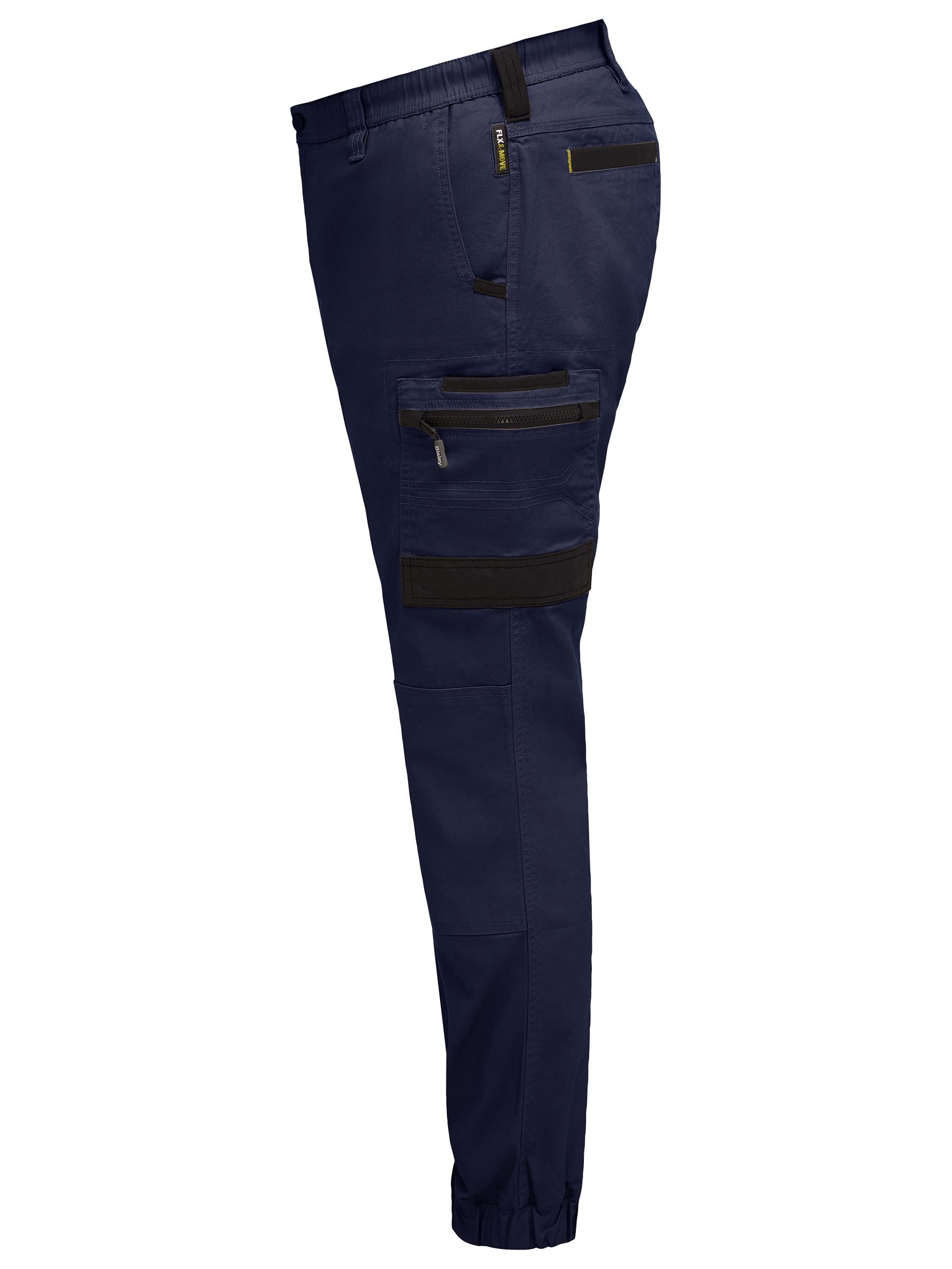 BPC6237 Bisley Flx & Move™ Elastic Waist Cargo Cuffed Pants