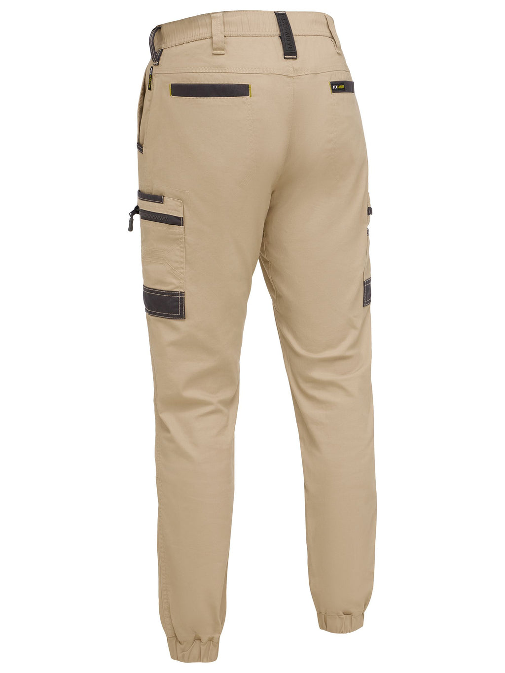 Flx & Move™ Elastic Waist Cargo Cuffed Pants