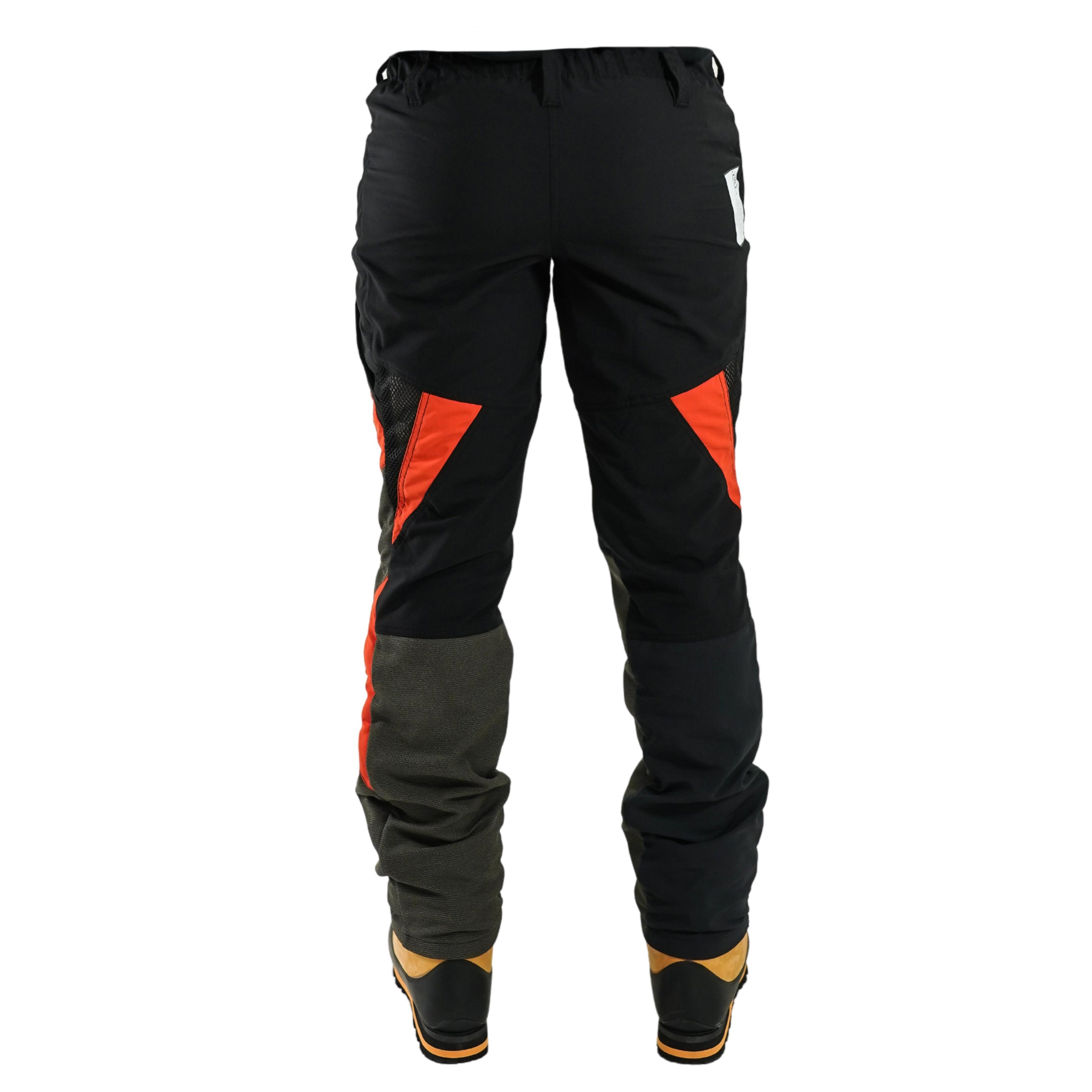 Clogger Zero Gen2 Light and Cool Men's Chainsaw Pants - Black-Red