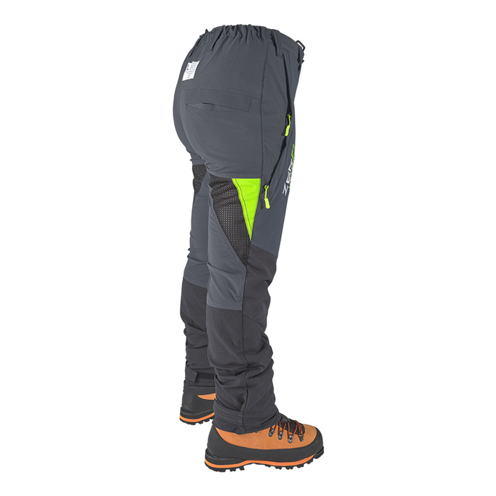 Clogger Zero Ultra Women's Premium Chainsaw Pants - Grey/Green