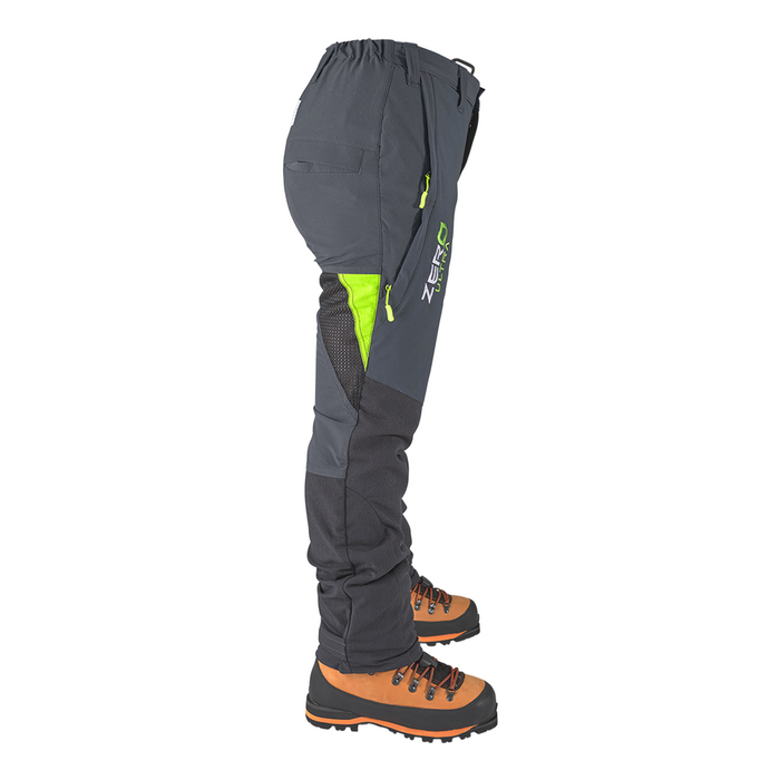 Clogger Zero Ultra Women's Premium Chainsaw Pants - Grey/Green