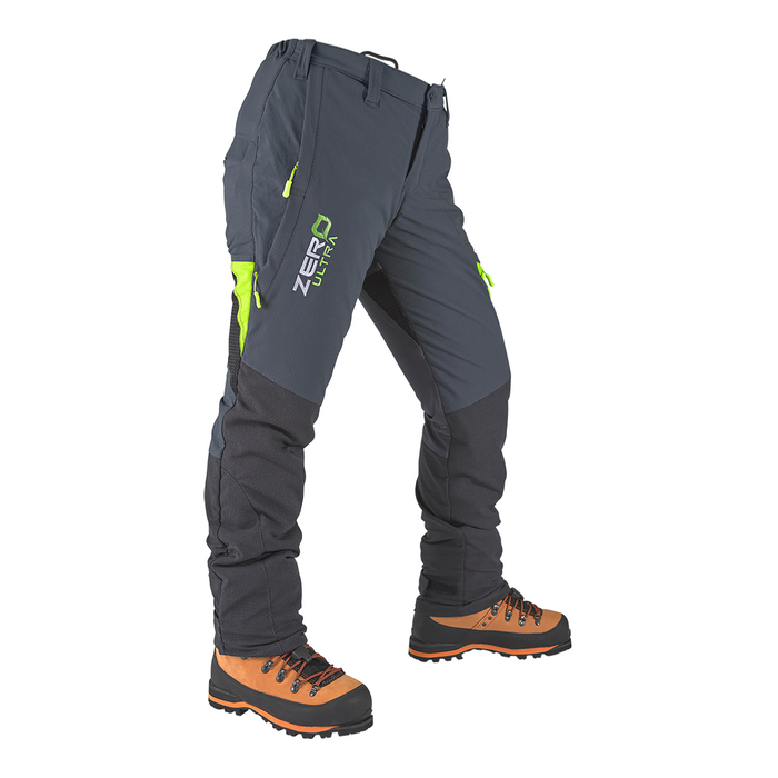 Clogger Zero Ultra Women's Premium Chainsaw Pants - Grey/Green