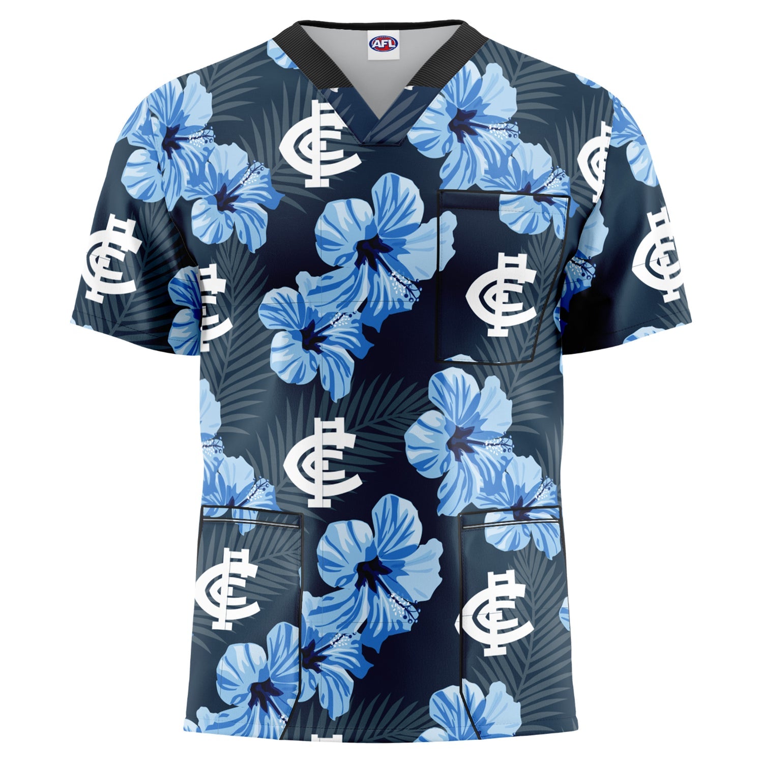 AFL Carlton 'North Shore' Scrubs