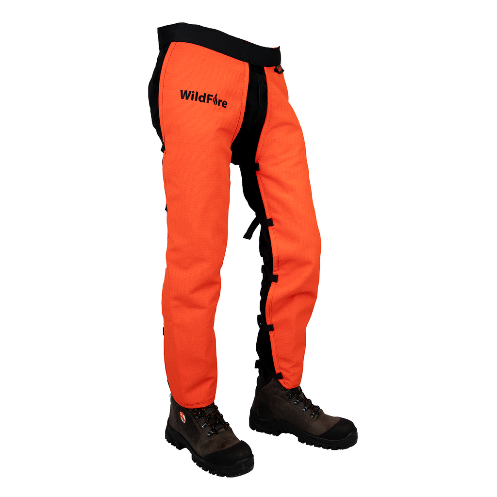 Clogger Wildfire Chainsaw Chaps Apron Style for Wildland Firefighters