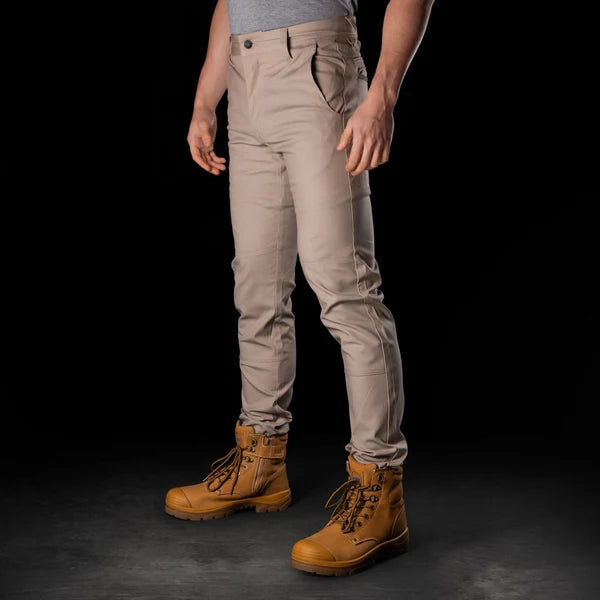 BAD 247™ SLIM FIT CUFFED CHINO WORK PANTS