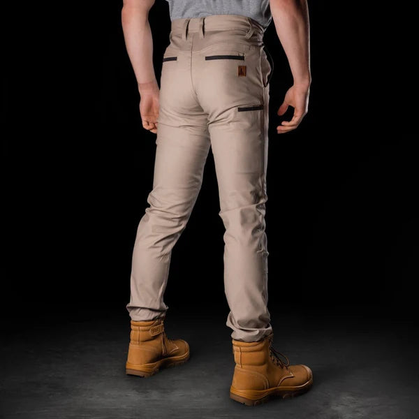 BAD 247™ SLIM FIT CUFFED CHINO WORK PANTS