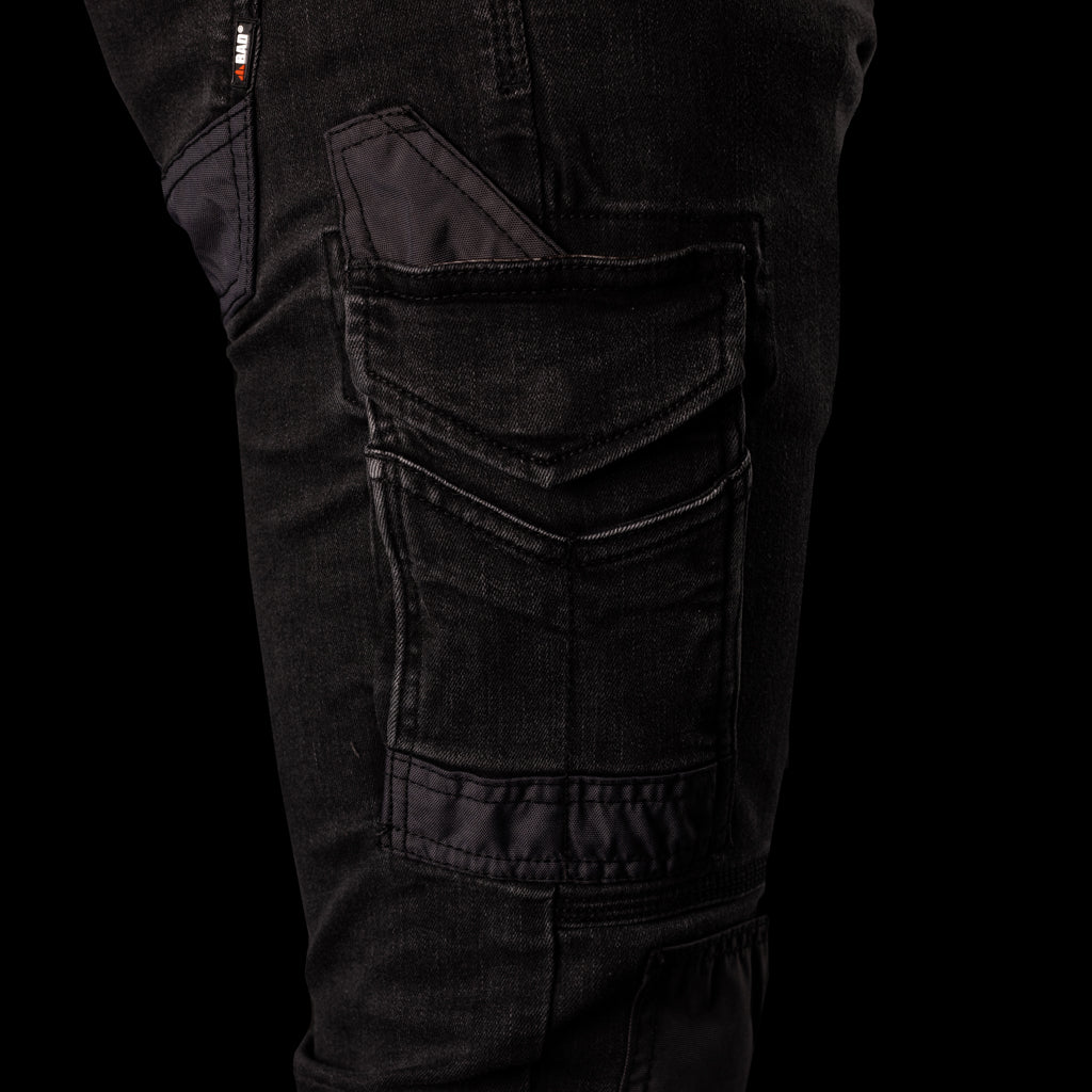 BAD ATTITUDE™ SLIM FIT DENIM WORK JEANS