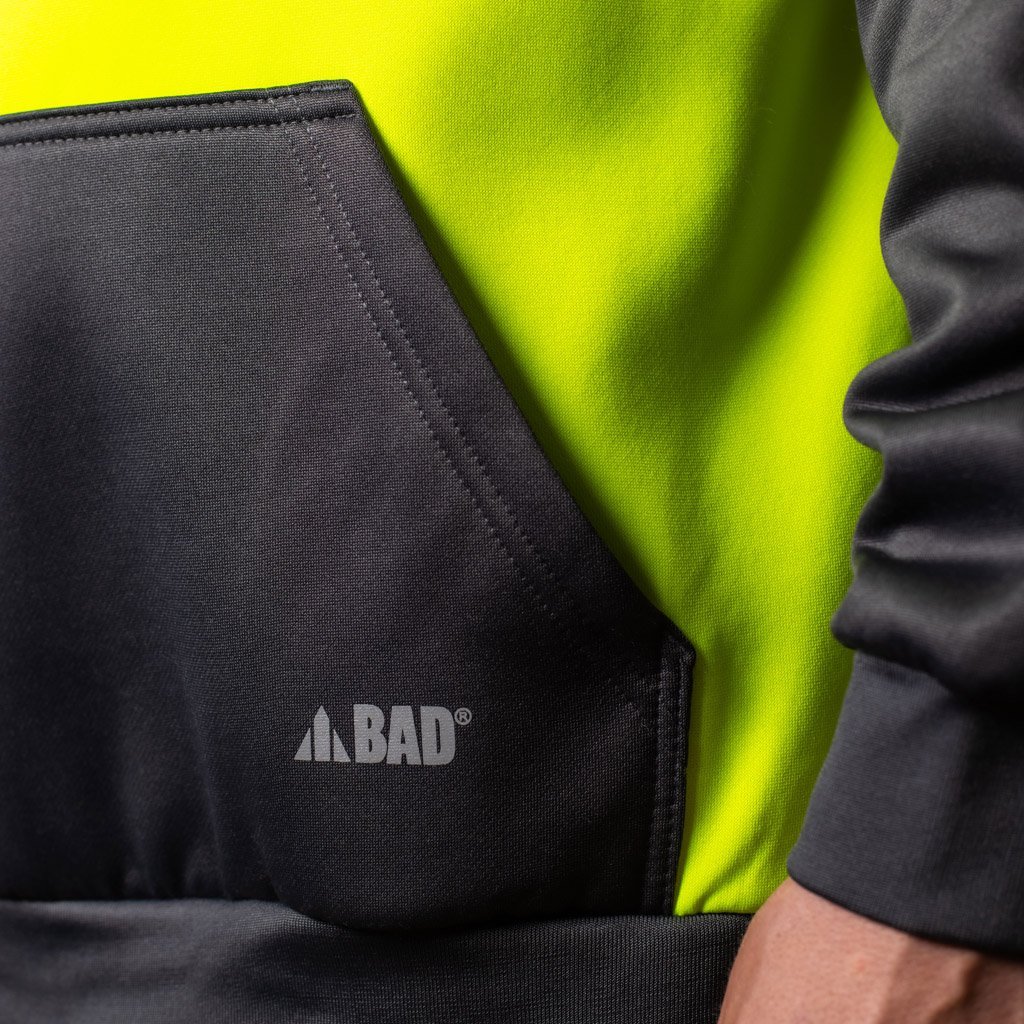 BAD ESSENTIAL™ HI-VIS FLEECE HOODIE