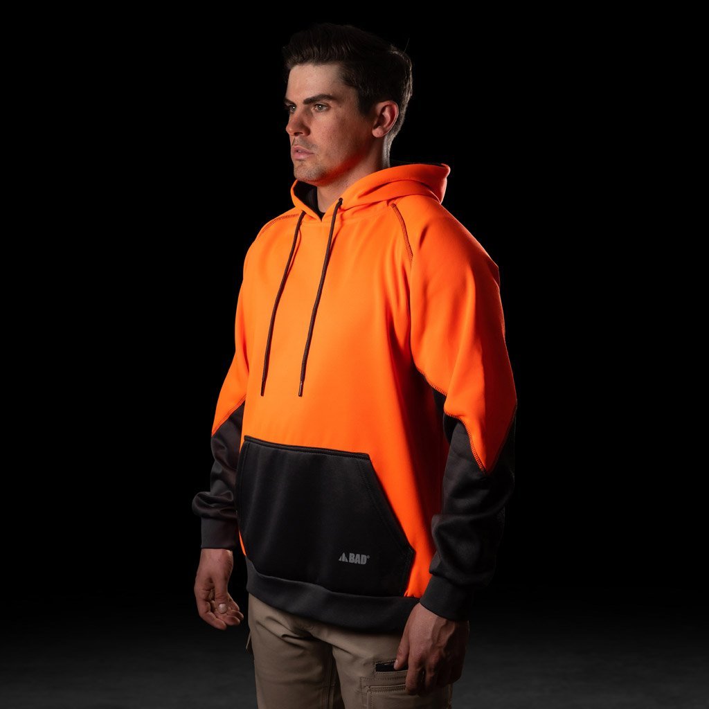BAD ESSENTIAL™ HI-VIS FLEECE HOODIE