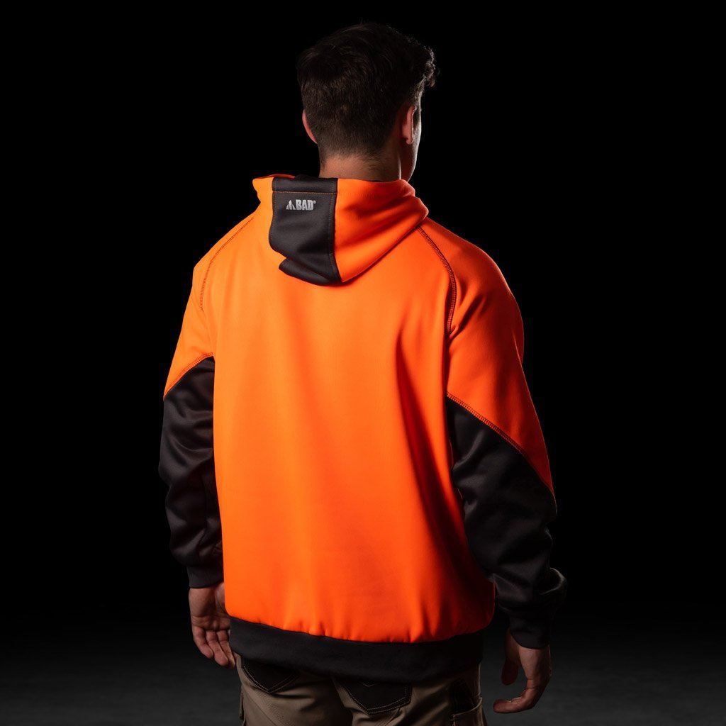 BAD ESSENTIAL™ HI-VIS FLEECE HOODIE