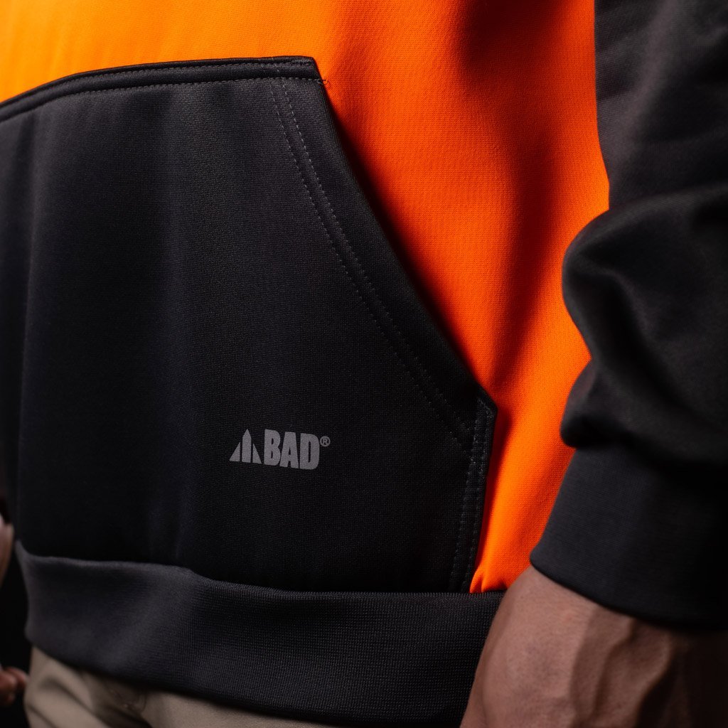 BAD ESSENTIAL™ HI-VIS FLEECE HOODIE